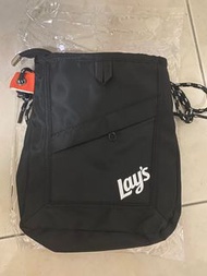 [全新] Lay’s 樂事 黑色 側背包 黑色小包 隨身包