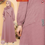 JUBAH QAIRA by MEWAH EXCLUSIVE | Baju Umrah Muslimah Ironless