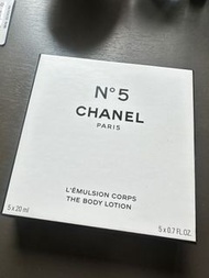 Chanel 5號香水body lotion➕shower gel