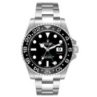 Rolex Rolex GMT-Master II (Reference 116710). A stainless steel automatic wristwatch with date and G