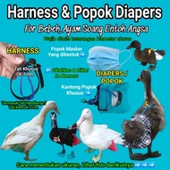Harness diaperPopok Duck chicken duck soang duck goose