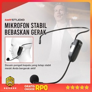 TaffSTUDIO Wireless Microphone 2.4GHz Headset with Transmitter - HX-W021 Original 99 Square