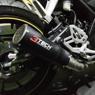 Knalpot 3 Suara Spartan Gp3 Silincer Only 250Cc 1N2 Cylinder