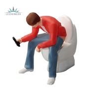 1/64 Scale Model 1/64 Scale Toy Model Squattingcrap Man in Scale for 1:64 Architectural Scenes and C