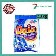 7DAYS: Daia Washing Powder White Action 2.3kg/Pencuci Pakaian Daia 2.3kg White Action/Daia White Act