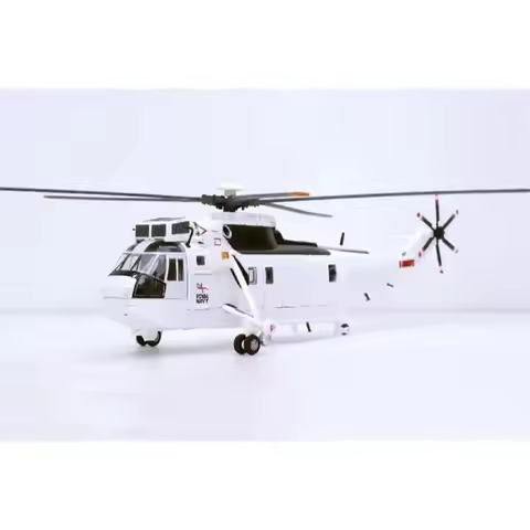 New 1:72 Scale Model United States Sea King Helicopter UN Diecast Aircraft Collectoin Decoration Dis