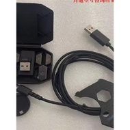 羅技g502無線鼠標接收器配重蓋充電線數據線G903底蓋配件適配器