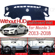 Anti-Slip Mat Dashboard Cover Pad Sunshade Dashmat Car Accessories Mazda3 2015 2016 2017 for Mazda 3