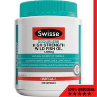 Swisse Odourless High Strenght Wild Fish Oil 1500mg