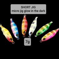 MATA Micro jig 7g metal jig 7g micro jig gid zebra gid micro jig killer fishing bait oval eye 3d