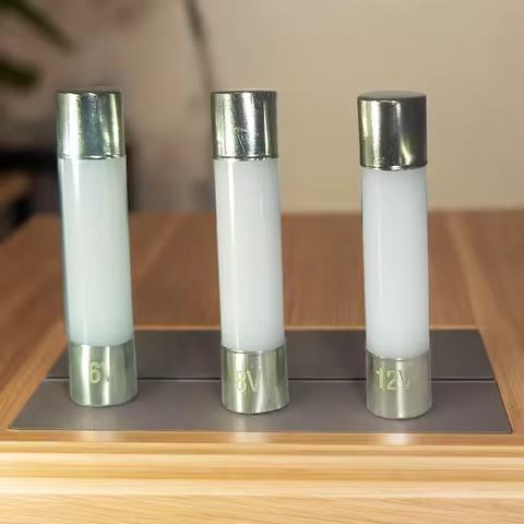 10 New LED Frosted Fuse Lamps Fit Marantz Sansui Kenwood Pioneer Sony Rotel JVC Akai McIntosh Vintag