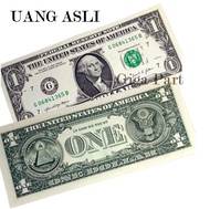1 LEMBAR Uang Kuno 1 USD Dolar Amerika Serikat ( UANG ASLI 100 % )
