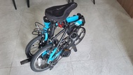 Dahon K3 單車 連速度計,頭橙,手機夾/ Dahon K3 bike with headlight, speedmeter, phone mount