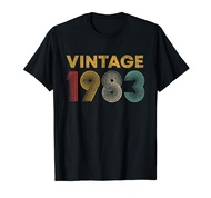 Vintage 1983 41st Birthday Gift Men Women 41 Years Old T-Shirt