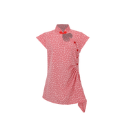 BLACKDOG BKK - Ni hao blouse - เสื้อคอจีนตัดแต่งหัวใจ - Lunar2602