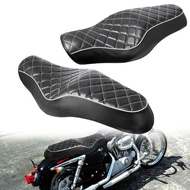 Motorcycle Accessories Modified Harley 883 XL1200 Conjoined Cushion Seat Bag Double Integrated Seat