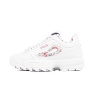 Fila Disruptor Ii Flower Women's Sports Casual Shoes Thick-Soled White Pink [5-C111Y-155]