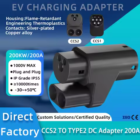 electric car tesla model y CCS2 TO TYPE2 adapter ccs2 to type2 tesla charging adapter tesla model ch