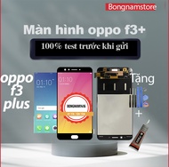 Màn hình thay thế cho f3 plus đen tặng kèm bộ sửa và keo dán b7000.