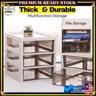 3 Layer Office A4 File Stationery Storage Sock Storage Box Cosmetic Organiser Home Storage Multifunc