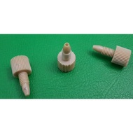 PEEK Finger Tight Nut 1/ 16" HPLC LC Column Mounting Bolt