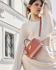 Xotique Capri  Python  Bag Rose