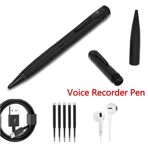Digital Voice Recorder Pen USB MP3 Playback 8G 16G 32G 64G 128G Portable Mini Voice Recording for Le