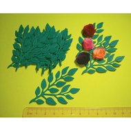 Die cut Paper Leaves/Butterflies Cardstock
