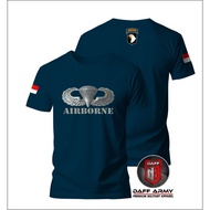 KATUN Airborne basic wing military distro t-shirt made of daffarmy combed cotton