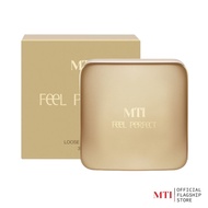 MTI Feel Perfect แป้งฝุ่นผสมทองคำโปร่งแสง เซ็ตผิวหลังแต่งหน้า คุมมัน ใช้ได้ทุกสีผิว ขนาด 30 กรัม