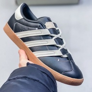 Adidas Foot Industry x originals Gazelle Low-Top Lelaki Wanita Gaya Sama Anti-Slip Tahan Haus Kasut 