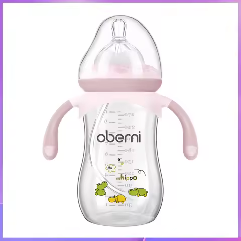 Anti-Colic Baby Bottle/Newborn Baby Bottle/270ML 330ML Large Capacity Wide Neck Bottle/Baby Drinking