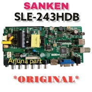 MESIN SANKEN SLE-243HDB TV MAINBOARD / SANKEN SLE-243HDB TV MACHINE / MB TV SANKEN SLE-243HDB / SANK