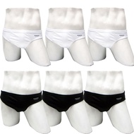 DOMON UNDERWEAR กางเกงใน DOMON  6 ตัว/1 เซ็ต (ดำ 3 ตัว ขาว 3 ตัว)