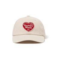 HUMAN MADE 6PANEL TWILL CAP WHITE