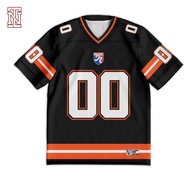 No Label Jersey Streatwear Full Printing Jersey Casual Series 00 Number Unisex