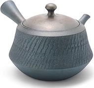 J-kitchens Tokoname Ware Teapot, Easy to Use, Natural, 8.5 fl oz (250 cc), Made in Japan