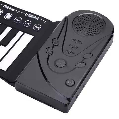 49-key Roll-up Piano Portable Silicone Children's Beginner Folding Electronic Keyboard 49 Rollable K