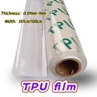 Flexible TPU Fabric Film Thickness 0.01mm-1mm Frosted TPU Film HD Transparent TPU Protective Film
