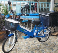 D01 Electric bicycle for delivery จักรยานไฟฟ้าสำหรับรับส่งสินค้าวิ่งไกล100kmแบตเตอรี่ลิเที่ยม