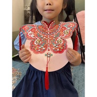 云肩珍珠贴画国风非遗手工粘贴材料新中式儿童幼儿园环创      -  shoug