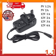 AC to DC Power Adapter 5V2A 12V1A 12V2A 12V6A 3pin Plug Power Supply Adaptor