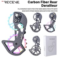 RECEVE Bicycle Derailleur Groupset Road Bike Rear Derailleur Pulley Ceramic Jockey Wheel Carbon Cycl