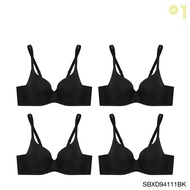 (แพ็ค 4 ชิ้น) Sabina เสื้อชั้นใน มีโครง รุ่น Perfect Bra รหัส SBXD94111 สีดำ
