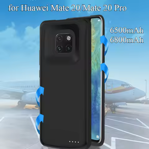 6800mAh Power Bank Battery Charger Case for Huawei Mate 20 Pro Power Bank Charging Case Cover for Hu