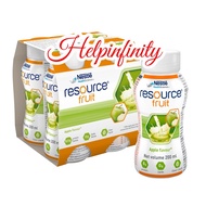 Nestle Resource Fruit Drink ZERO Fats Apple Flavours for Pre & Post Surgery Energy Booster