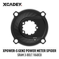 XCADEY XPOWER-S เครื่องวัดพลังงานแมงมุมในจักรยานเสือภูเขา MTB จักรยานจักรยานถนนสำหรับ SRAM ROTOR Rac