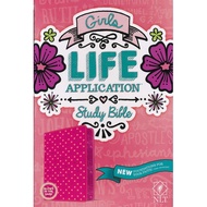 NLT Bible Girls Life Application Study Bible Leatherlike