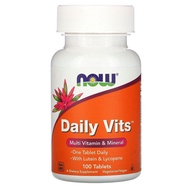 ✅Clear Stock✅Now Foods Daily Vits, Multi Vitamin &amp; Mineral, 100 Tablets