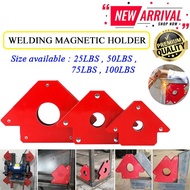 Magnetic Welding Angle Holder Strong Magnet Angle Welder Position Tools (25LBS 50LBS 75LBS 100LBS